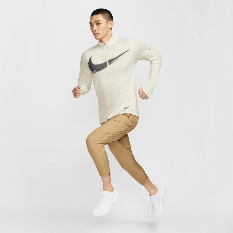 Nike Men's Breathable Casual Long-Sleeve Knit Shirt