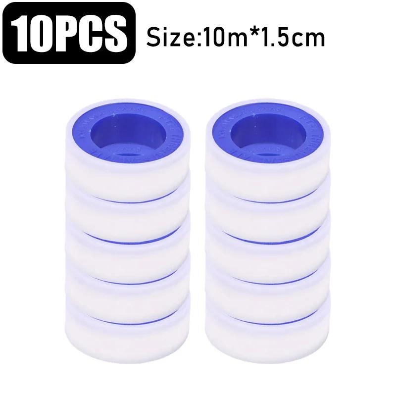 

50/1PCS PTFE Thread Seal Tape Water Pipe Sealing Industrial Waterproof Thread Duct Tapes for Shower Head Plumbing Fitting Repair