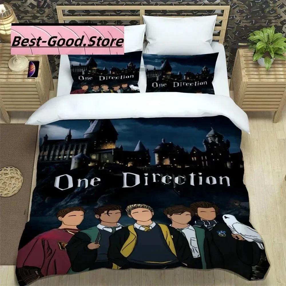 O-ONE Musikband D-Direction Bettwäsche-Set Bettwäsche-Set mit Kissenbezug Bettdeckenbezug Weich Einzel Doppel Queen Super King Größe
