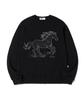ESCAPEFROM Star Horse Print Sweatshirt [3 Colors]