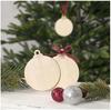 Wooden baubles for painting, pendant, 50 pieces, for creative children