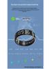 Touchscreen Smart Ring: Heart Rate, Blood Oxygen, Sleep, Exercise Tracking, E-book, Remote Photo, Magnetic Fast Charging - Douyin/TK Compatible