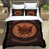 Medieval Dark Retro Digital Print Polyester Bedding Sets Boys Bed Linen Set For Teens Queen Bedding set Bed Comforter Set