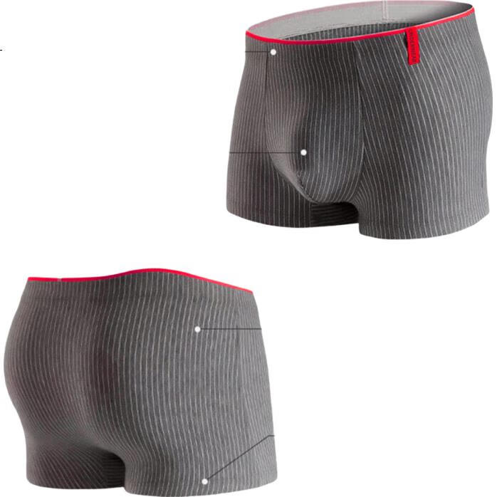 XUEXIMAN Men's Underwear, Xinjiang Cotton, Comfortable And Breathable, Mid-Rise Boxer Briefs, Loose-Fitting Large Size, Four-Corner Shorts, XL