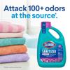 Laundry Sanitizer 0% Bleach Color Safe Fresh Clean Linen Odor Eliminator Disinfects 99.9% Bacteria Pet Sweat Musty Towels 80oz