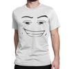Happy Robot Face Men Women T Shirts Robloxs  Unique Tees Short Sleeve Crew Neck TShirts Cotton Plus Size Clothes