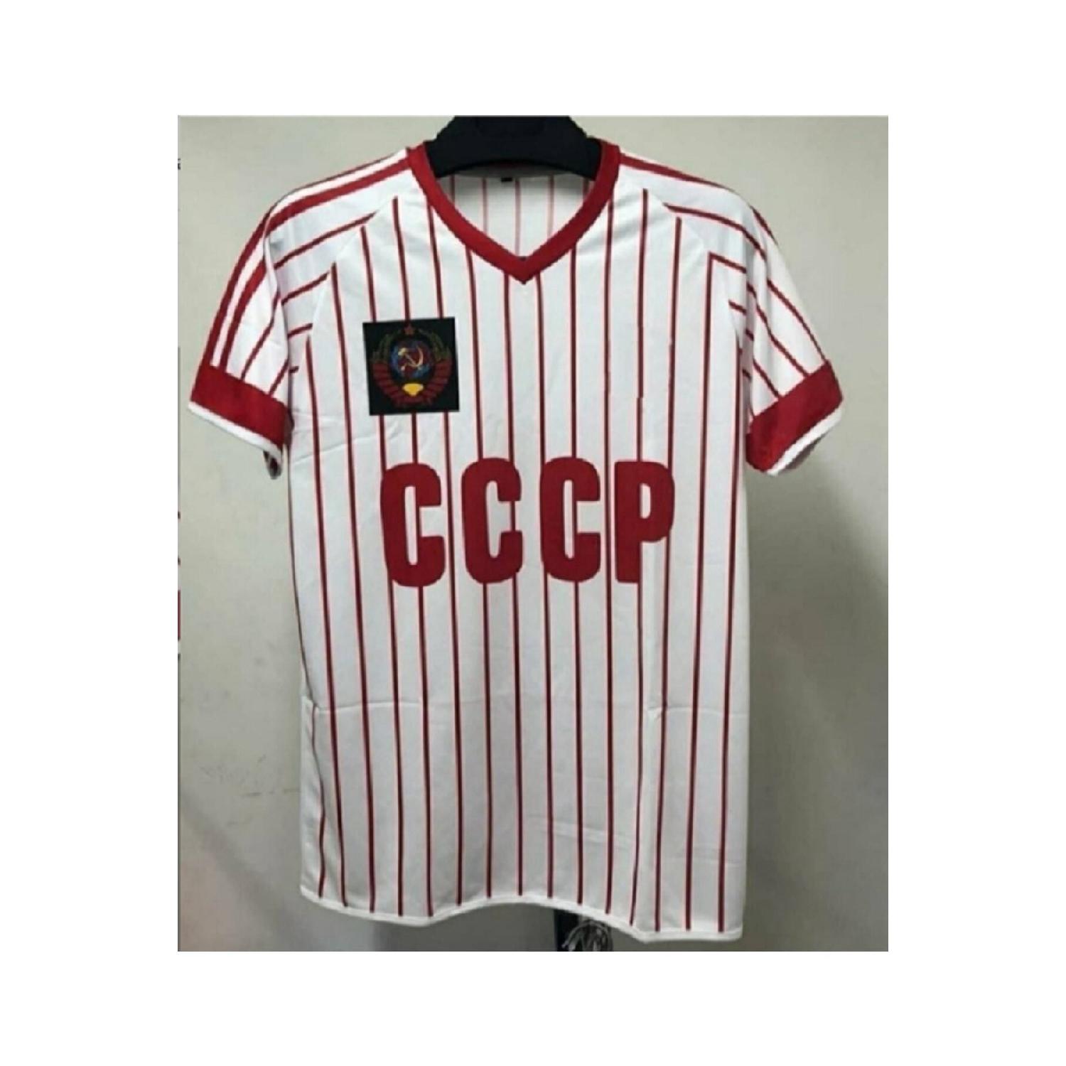 

01 Cio Baba Cccp Джерси Советского Союза L белый