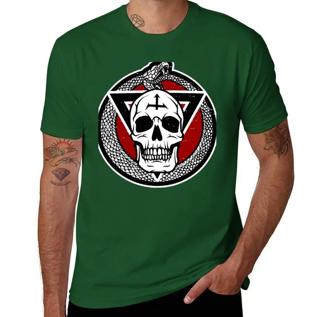 The Forever Purge Distressed Emblem T-Shirt Vintage Customs Design Your Own T Shirts for Men Cotton