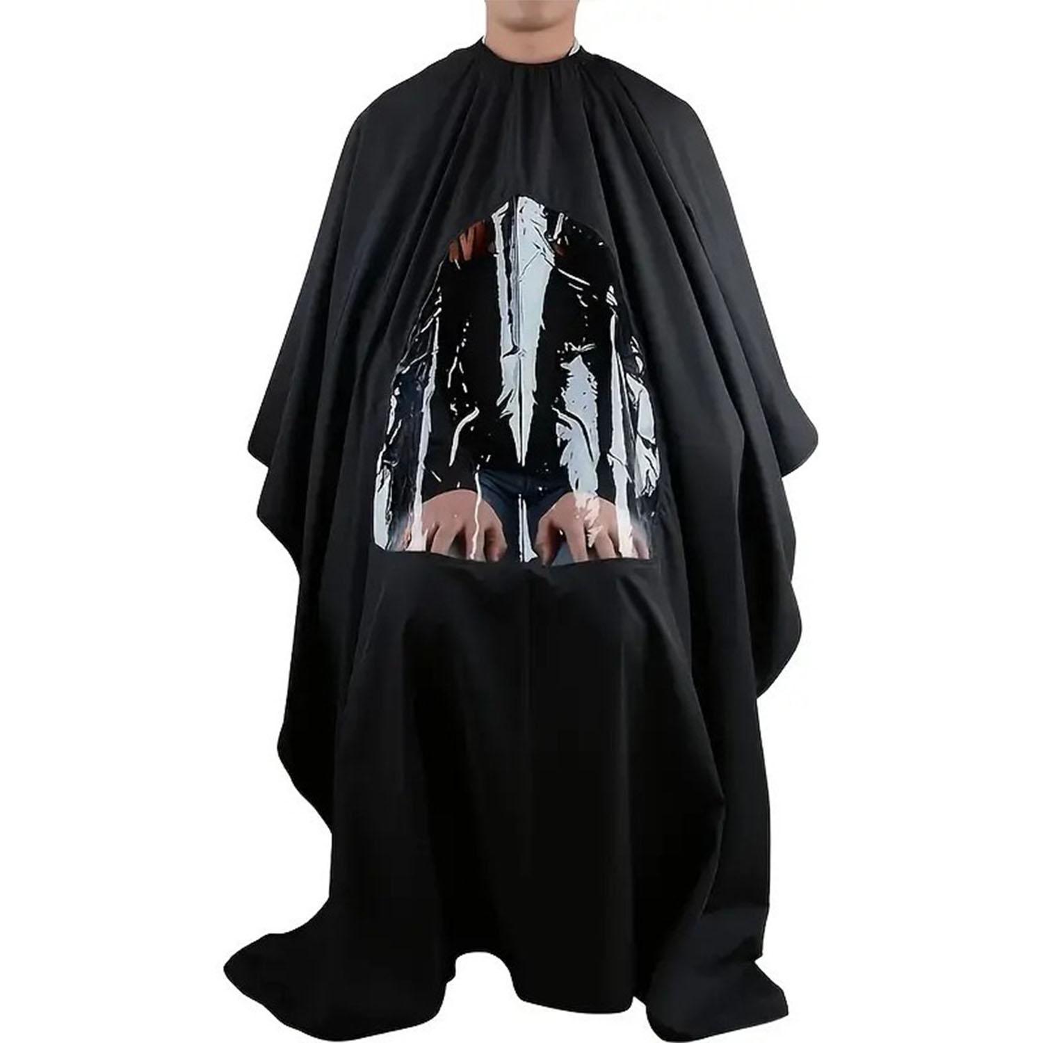 

Парикмахерская накидка для химической завивки и окрашивания волос, специальная коллекция накидок для сбора состриженных волос, прозрачные накидки для стрижки волос