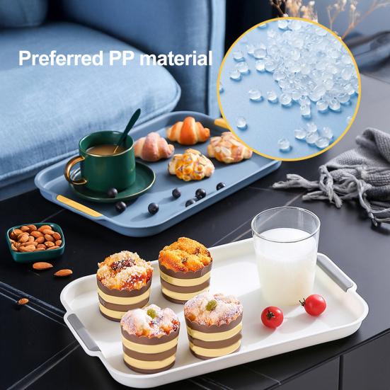Multi-Purpose Drainage Tray Double-Layer Plastic Drying Rack Rinseable Garbage Tray