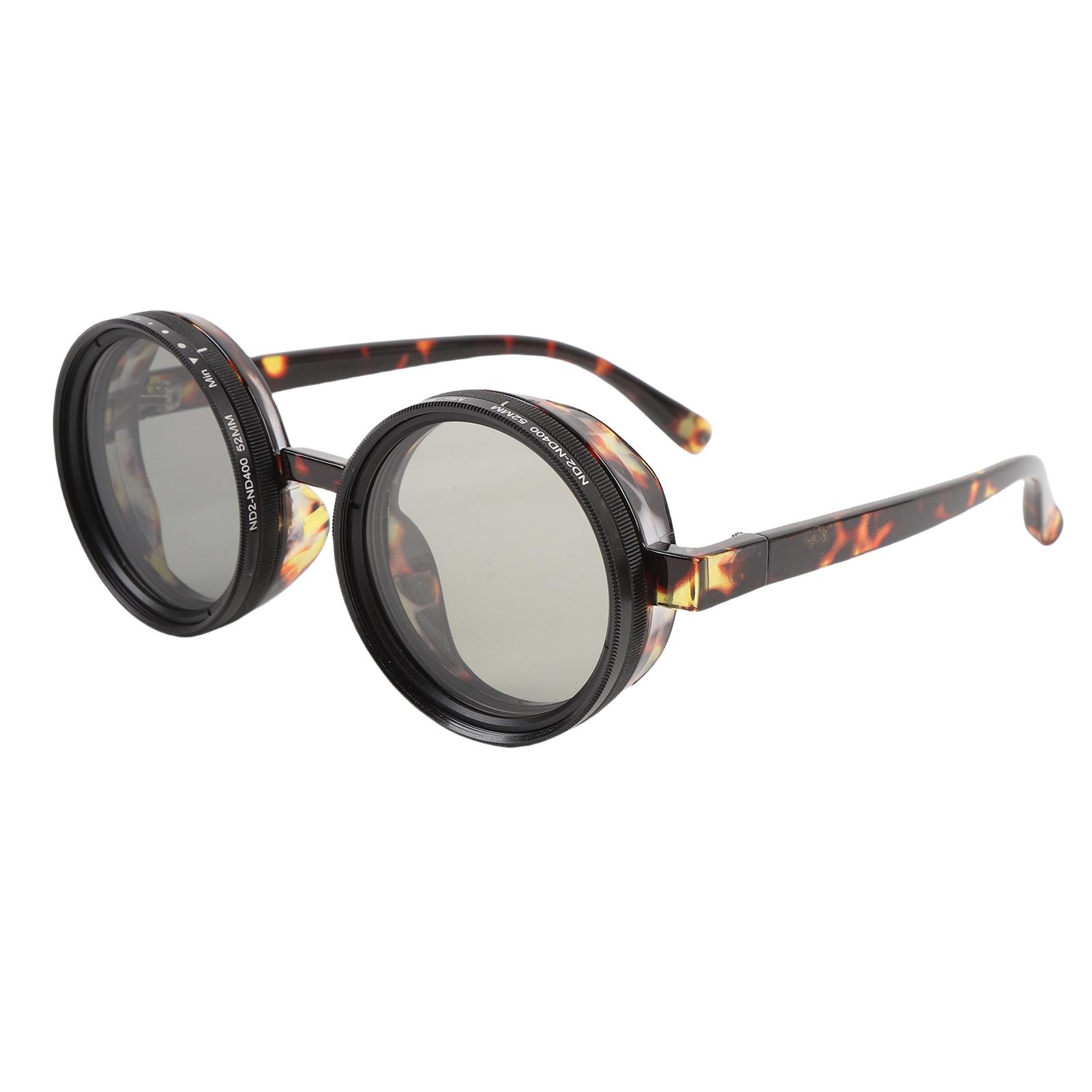 

Регульовані Поляризаційні Сонцезахисні Окуляри 52 мм з Фільтром ND2 400 Круглі Окуляри для Чоловіків Пляж Риболовля