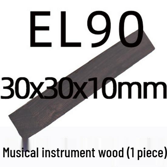 DIY Ebony Guitar Handle Wood Blanks and Accessories