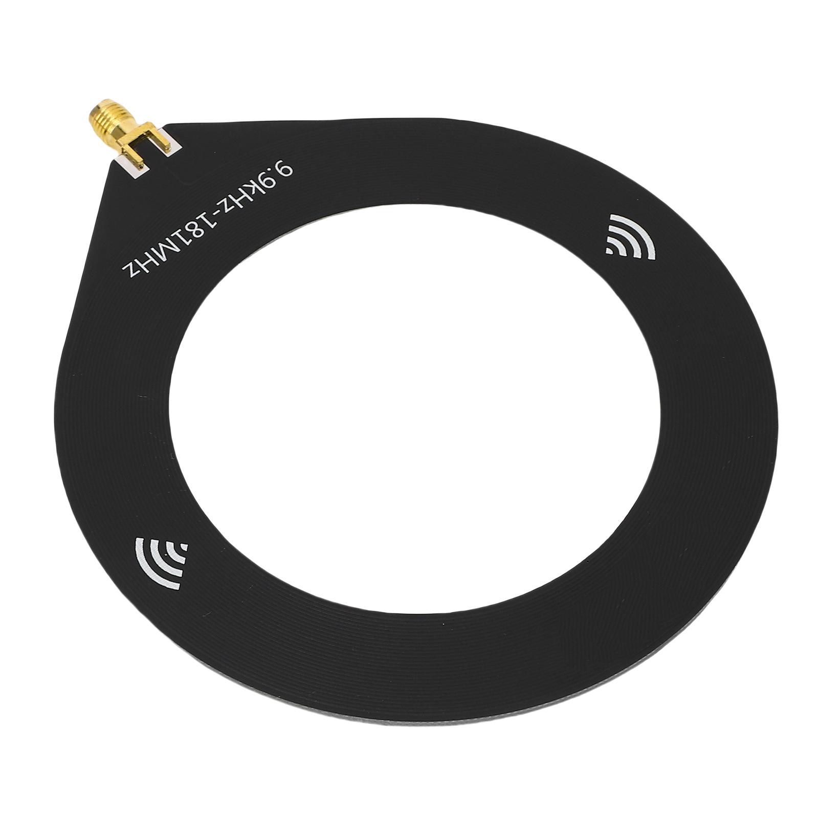 

BB Loop Antennae 9.9kHz to 181MHz Donut Antennae with SMA Connector Low Impedance Converter for