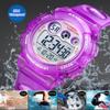 SKMEI Brand Waterproof Children Sports Watches For Girl Boys Fashion Digital LED Electronic Clock Student Kids Wristwatches