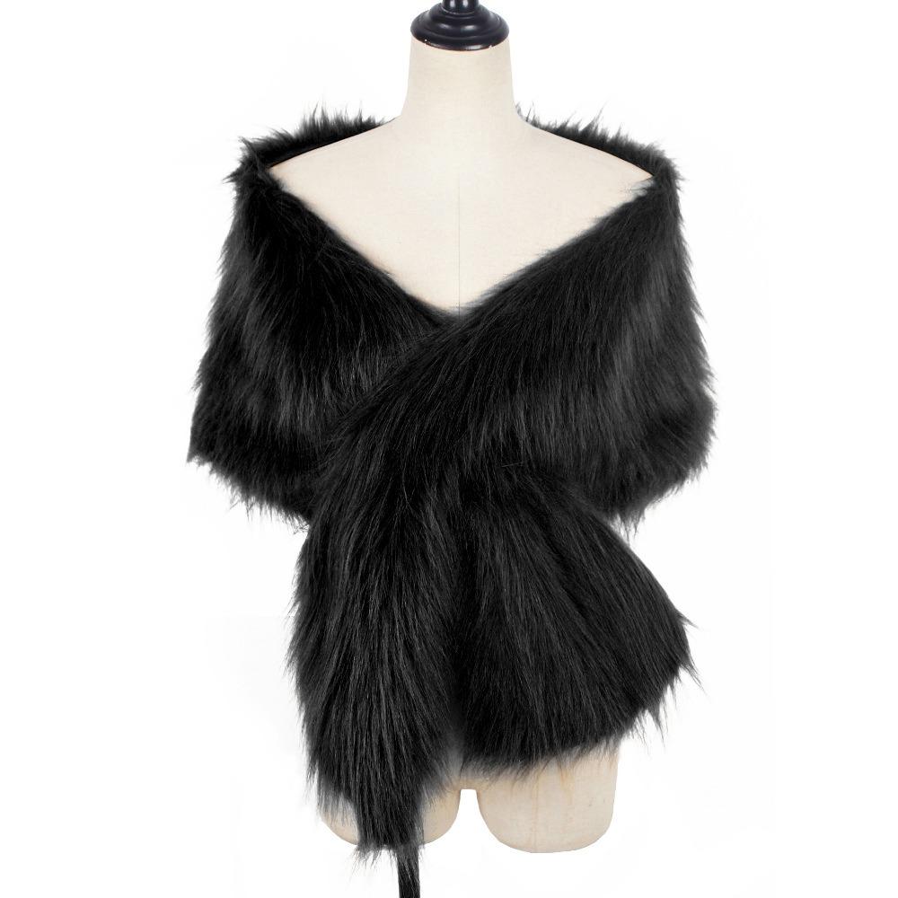 Multicolour Warm Cheongsam Shawl Widened Pashmina Wraps Fashion Fluffy Cape Shawls  Daily