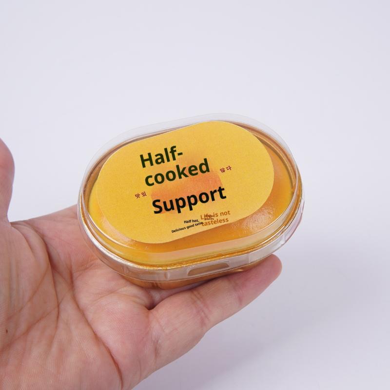 

2 Pcs Creative Simulation Cheese Bread Squeeze Toy Slow Rebound Stress Relief Toys Fidgets Toys For Adults Kids Gift 2PCS