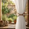 Handmade Curtain Tiebacks Simple Curtain Straps Easy Curtain Fixation Curtains Tie Rope  Apartment