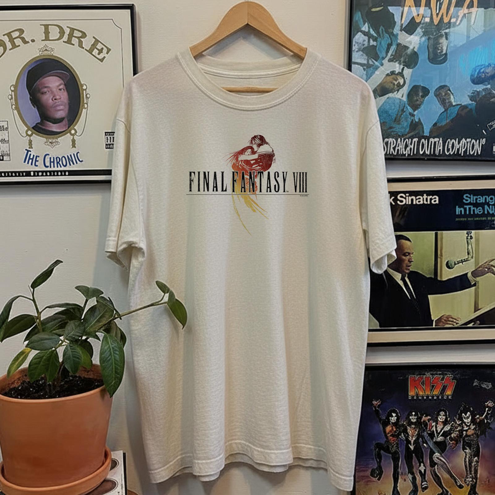 Final Fantasy VIII Promo Classic T-Shirt White S 4XL