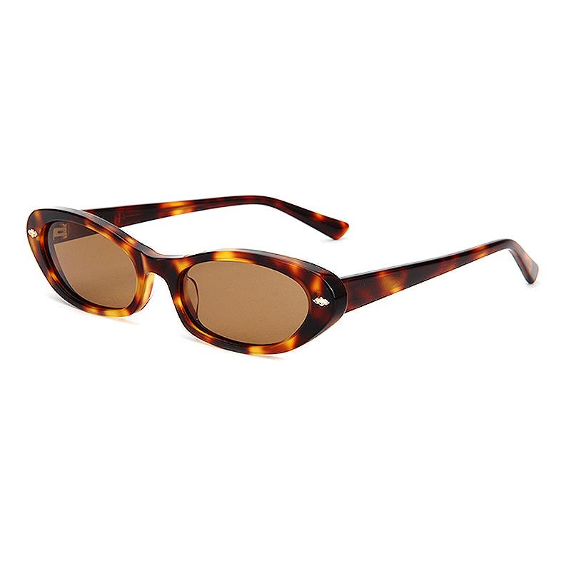 

New Cat Eye Narrow Frame Sunglasses Women Vintage Design Sun Glasses Shades Female Sexy Punk Men Sunglass Outdoor Trendy Eyewear