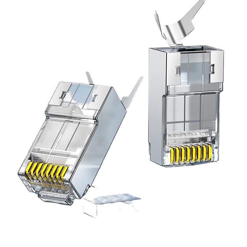 

CHOSEAL Cat6a Shielded RJ45 Modular Plugs