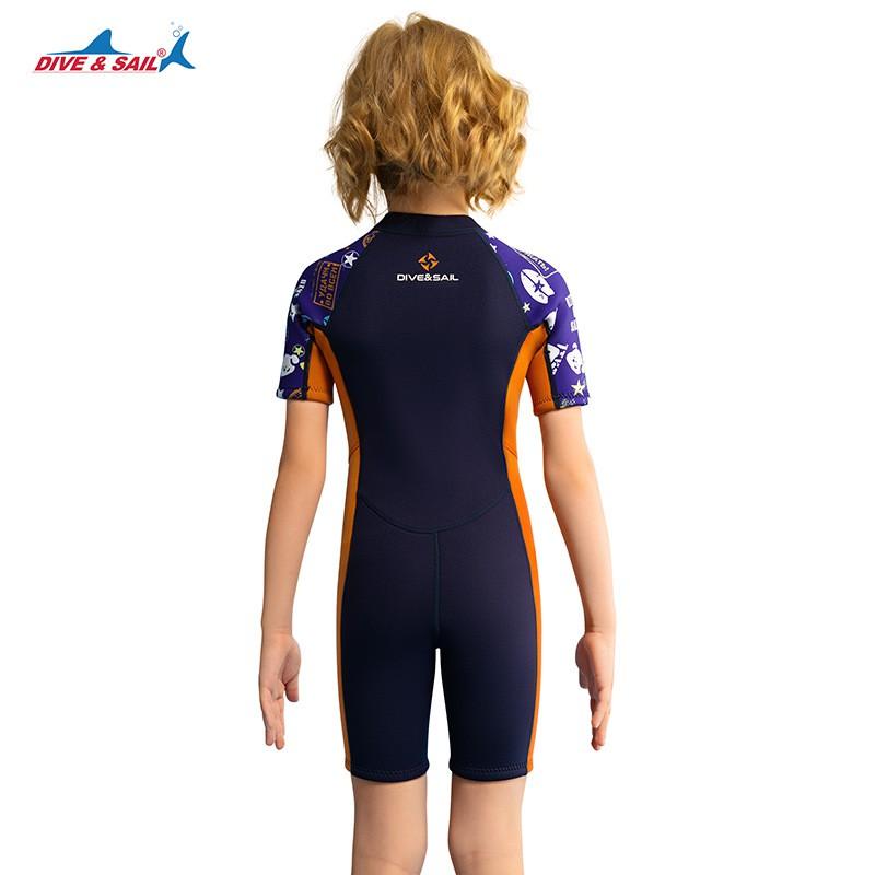 2.5MM Children's One-Piece Diving Swimsuit Boys 'Outdoor Warm Sunscreen Swimming Training Snorkeling Surfing Suit
