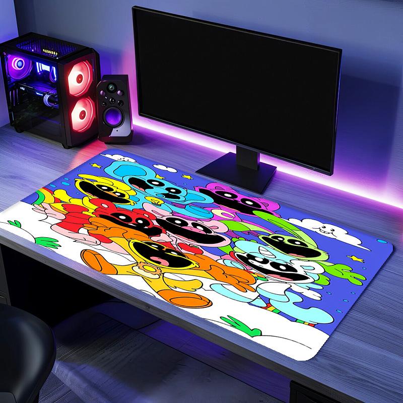 Smiling Critters Mouse Pad - Non-Slip Rubber Base, Smooth Surface for Work,Gaming,Office,And Home Use, Desk Mouse Pad