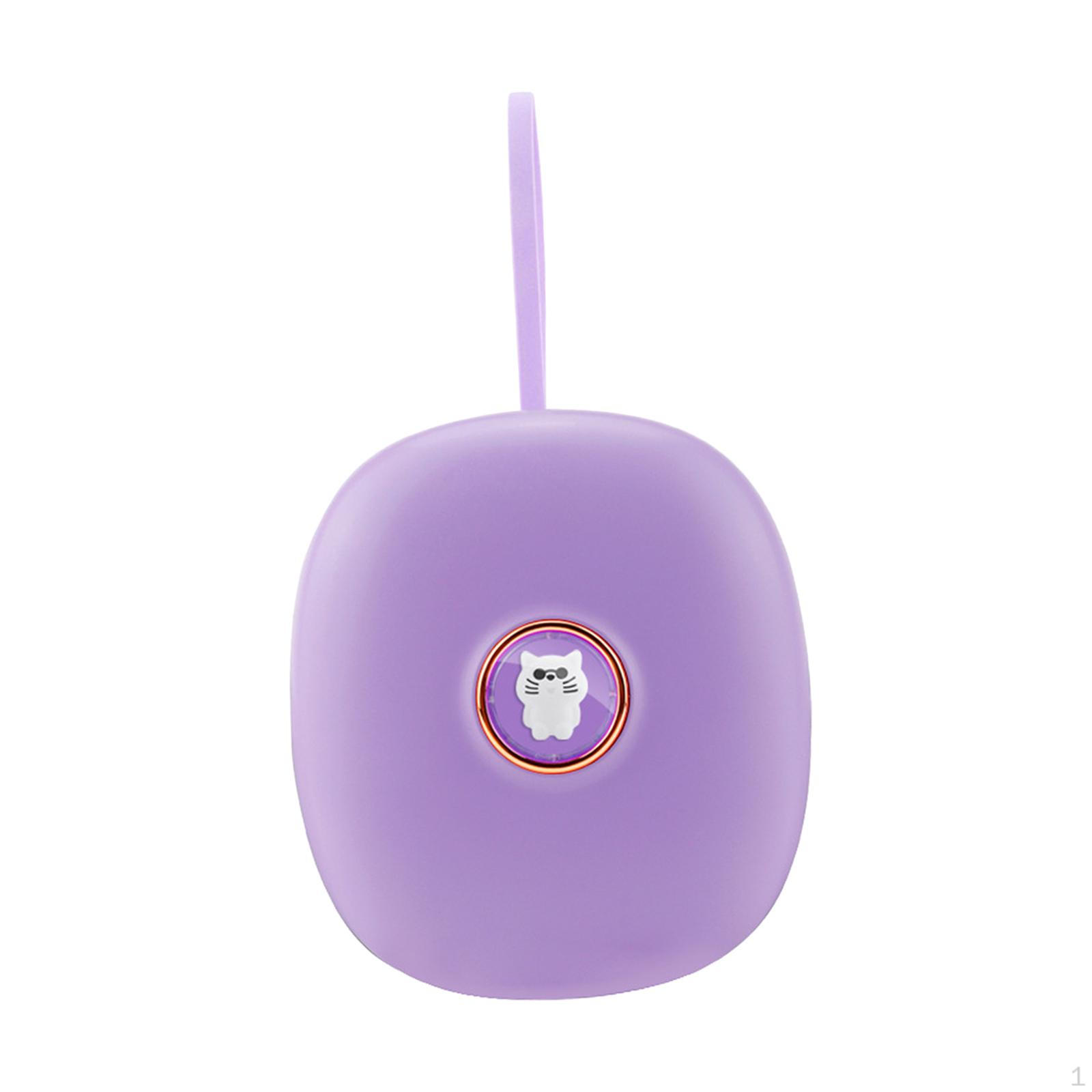 Будильник с функцией вибрации, Вибратор для подушки для крепко спящих, Функция отсрочки будильника фиолетовый