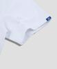 DOLPHIN WAVE APPAREL Dolphin Loose Crop Short Sleeve T-Shirt White
