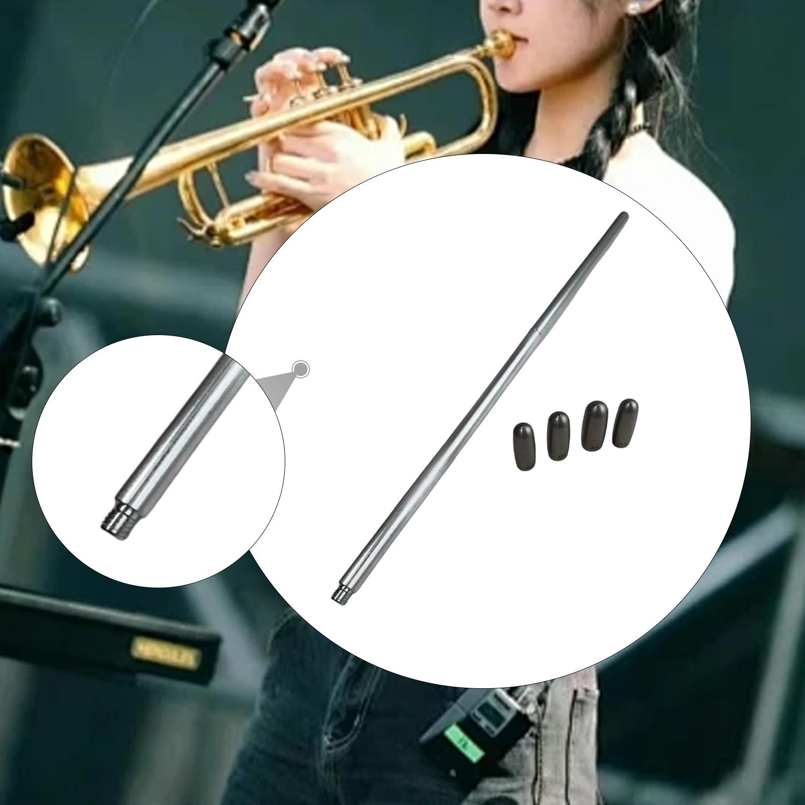 Dent Repair Tool Tube Stainless Steel Main Tube Dent Remover for Flutes Trumpet Maintenance Tools Brass Instrument Accessories