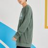 Adidas Kids Solid Color Large Logo Printed Casual Crew Neck Sweatshirt HN8478