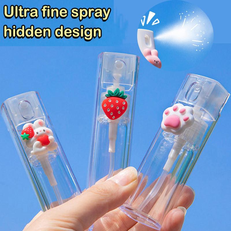 10ml Niedlicher Sprühzerstäuber Tragbare Kosmetikflasche Mini Cartoon Parfüm Alkohol Gießkanne Nachfüllbare Flaschen