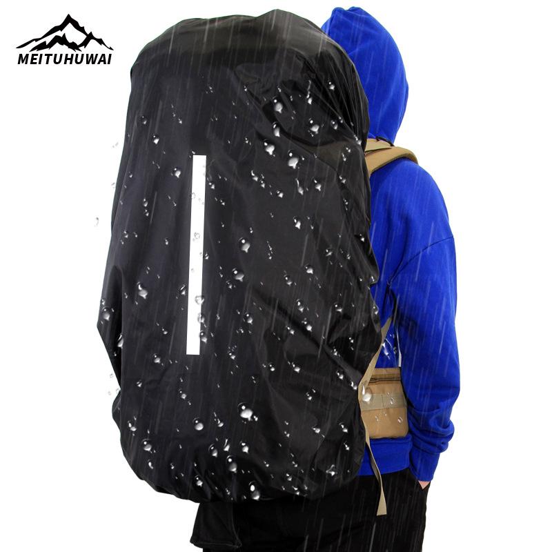 Waterproof Outdoor Backpack Rain Cover with Reflective and Dustproof Features