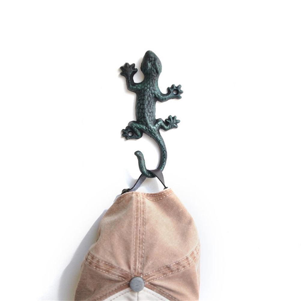 Iron Lizard Rack Towel Hook Hanger Coat Hat Hook Home Decoration Flexible Hanger