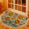 60*90cm Thanksgiving Trykte Gulvmatter, Dekorative Matter for Inngang og Utgang av Huset, Sklisikre Fotmatter for Bad og Toaletter