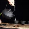 Cast Iron Tea Kettle Hot Water Kettle Household Boil Water Kettle Induction Cooker Gas Stove Universal for Stove