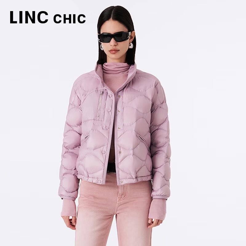 

Jin Yujie Women s Ultralight Stand Collar Short Down Jacket M