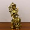 Feng Shui Tantric Pure Copper Maitreya Buddha Statue Home Living Decoration