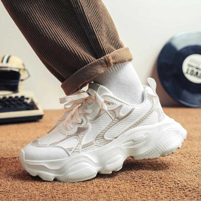 2024 New Shoes For Men Sneakers Male Casual Mens Shoe Tenis Luxury Shoes Trainer Race Breathable Shoes Fashion Loafers Running