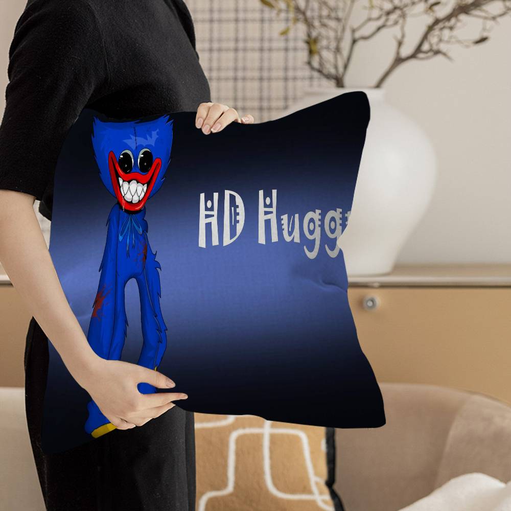 H-Huggy W-Wuggy Pillow Anime Pillow Sofa Bed Head Pillow Cover Cushion Cover 45x45 Cm Fashion