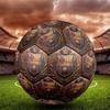 FOOTBALL Club Barcelona Print Size 5 Soccer Ball, Standard Match Football for Sports Game and Team Practice, Ideal Gift for Soccer Fans