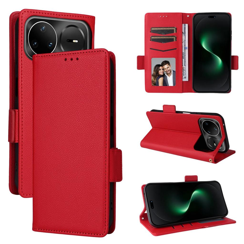 Flip Cover compatible for Huawei Nova 15 Pro 5G,Nova 15 Ultra PU Leather Full-Body Protection with [RFID Blocking]