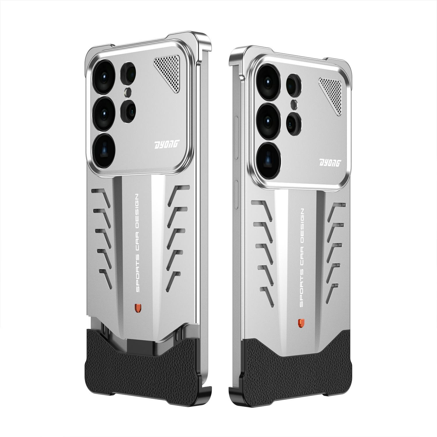 

Samsung Galaxy S26 Ultra Metal Heat Dissipation Phone Case - Porsche S26 Ultra Borderless Anti-fall Design Samsung Galaxy S26 Ultra