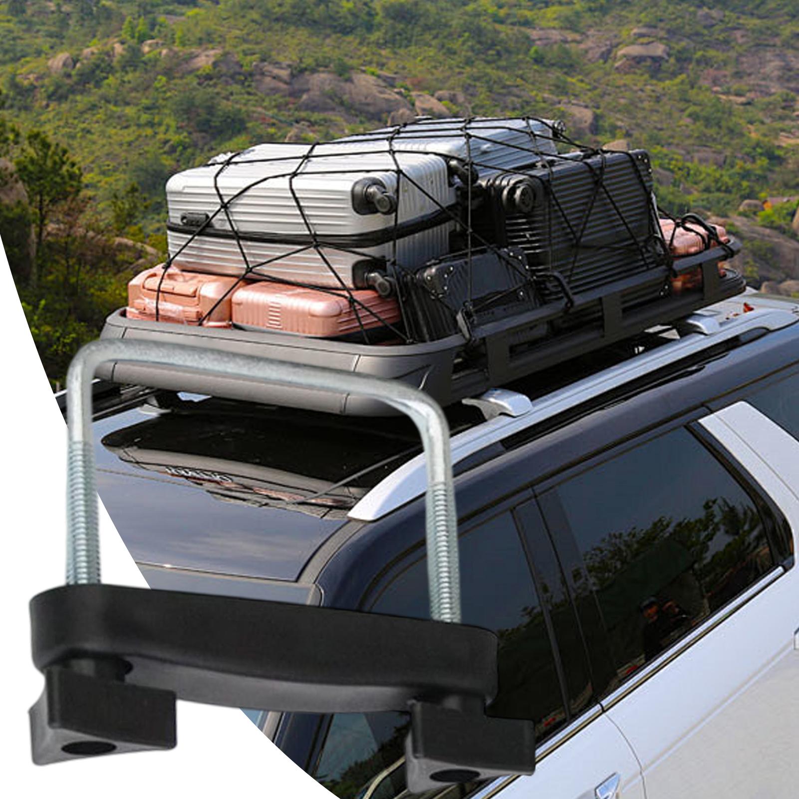 Car Cargo Rack Roof Rack Cargo Carrier Clip Heavy-Duty Automotive Mounting Clips for Construction Material Equipment Transport