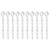 10PCS Acrylic Pendant 15cm Leaf Shape for Chandeliers Wedding Party Christmas Tree