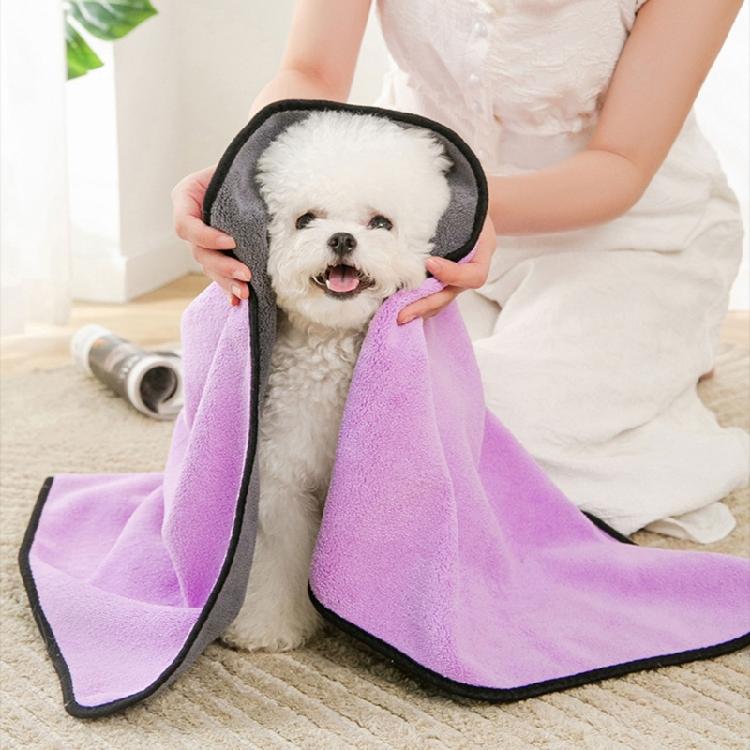 Soft Pet Towel Good Absorbent Soft Microfiber Towel for Dog and Cats