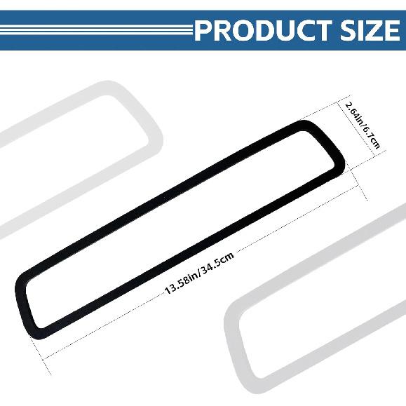 

3rd Third Brake Light Seal Gasket - Waterproof Foam Lamp Assembly/Light Mount Stop Lamp Assembly Compatible with D0dge Ram 1500 2009-2018, 2500 3500