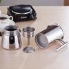Italian Stainless Steel Moka Pot Espresso Maker for Induction Cooktops