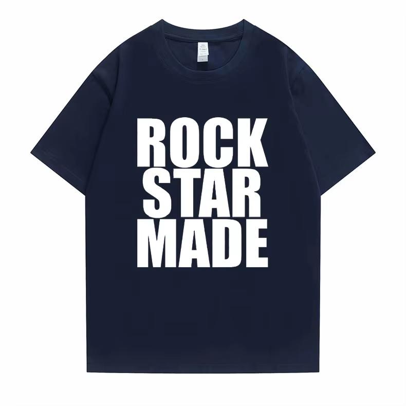 Rock Star Made Playboi Carti Graphic Tshirt Rap Merch 2026 Music Concert Merch Opium Print TShirt Unisex Hip Hop Oversized Tees