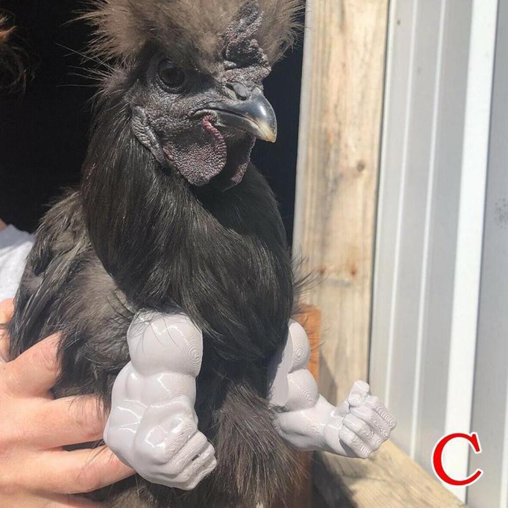 Pet Decoration Chicken Arms Funny Decoration Funny Decorative Toys for Poultry