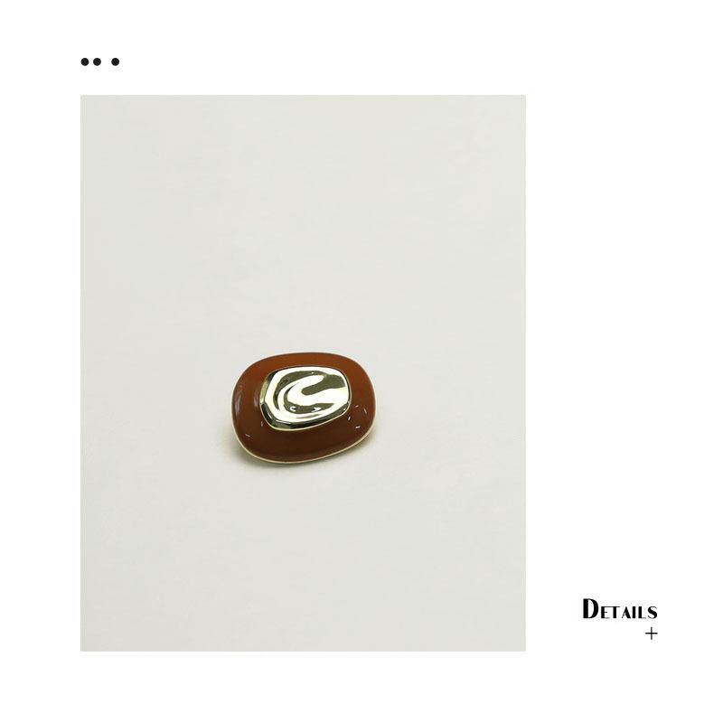 5pcs Nail cover resin alloy buttons Xiaoxiang jacket clothing decorative buttons Sweater knitted sweater buttons